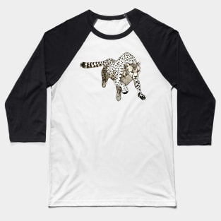 Cheetah Zoom Baseball T-Shirt